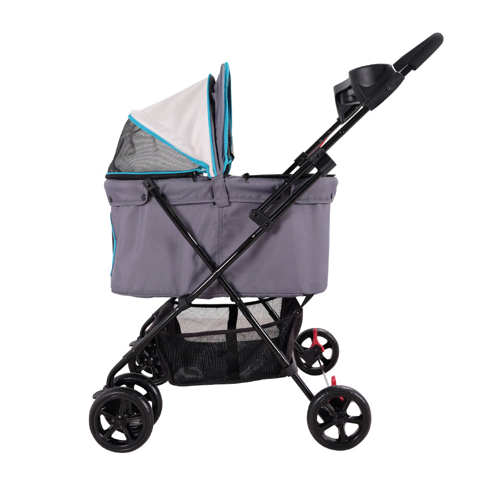 Easy Strolling Pet Buggy - Simple Gray by Ibiyaya