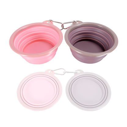 Quick Bite Collapsible Travel Pet Bowl