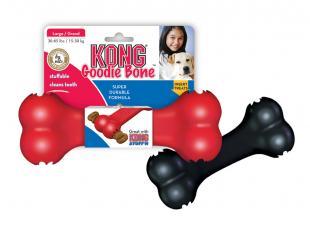 KONG Extreme Rubber Goodie Interactive Treat Holder Bone Dog Toy