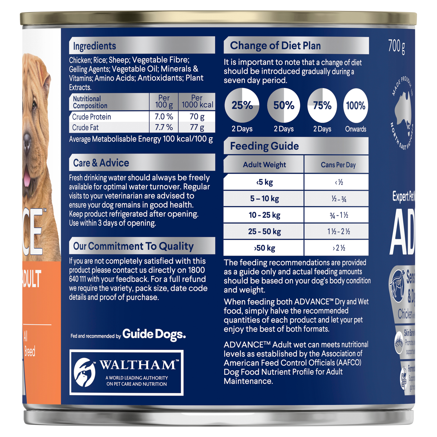 Advance – Wet Food – Adult Dog – Sensitive Skin & Digestion