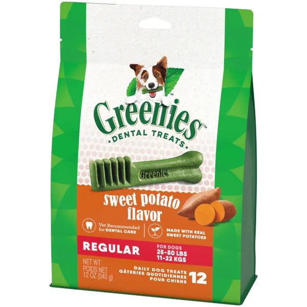 Greenies – Dental Dog Treats – Sweet Potato