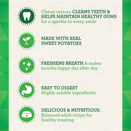 Greenies – Dental Dog Treats – Sweet Potato