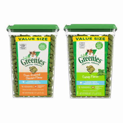 Greenies – Dental Cat Treats – Value Tub's