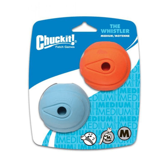 Chuckit! – Whistler Ball - Medium - 2 Pack