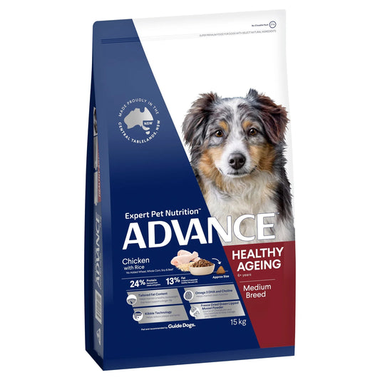 Advance – Adult Dog – Medium Breed – Healthy Ageing -15kg