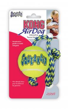 KONG Airdog Squeaker Ball Wrope Medium