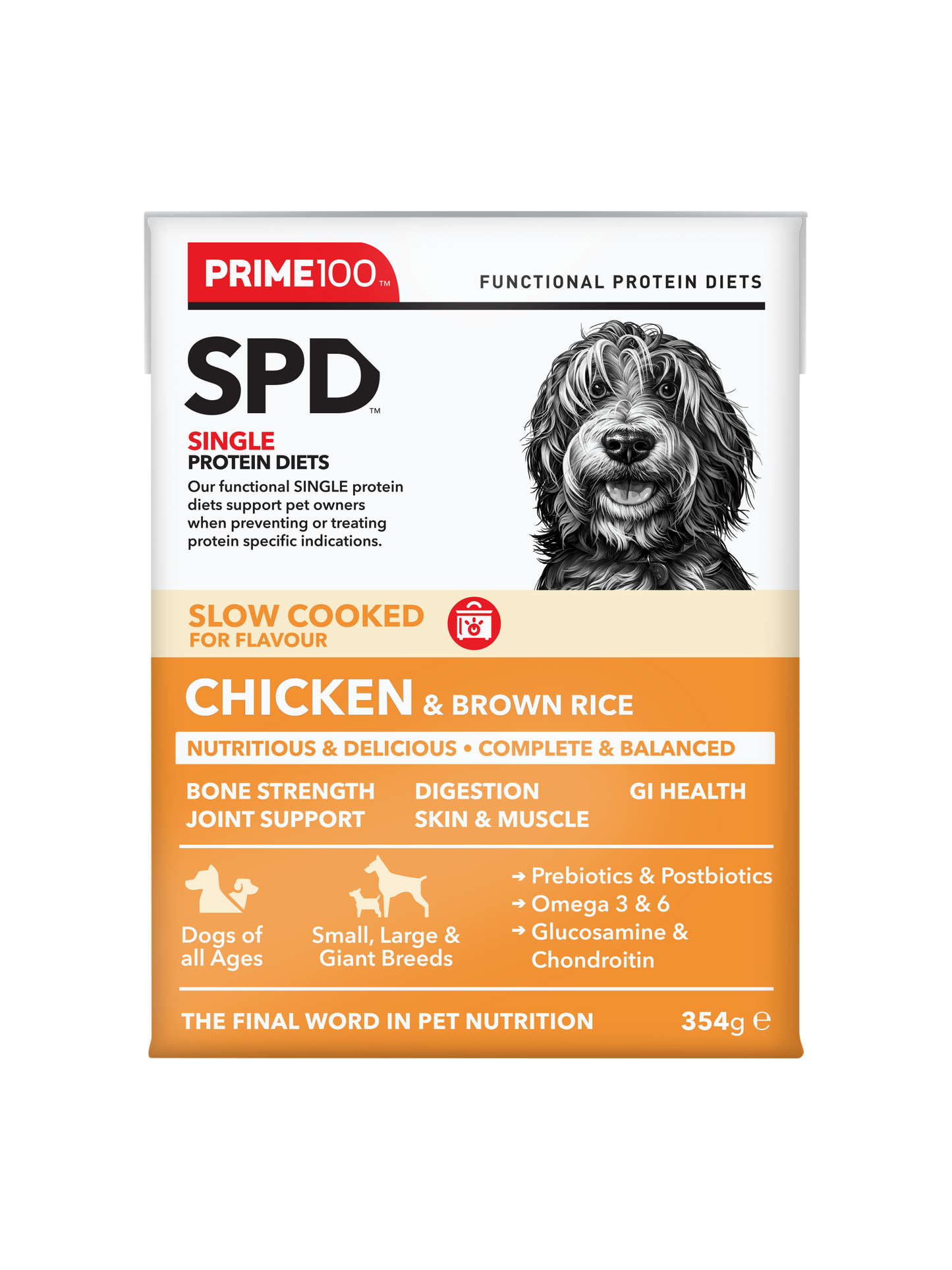 Prime100 – SPD Slow Cooked Chicken & Brown Rice