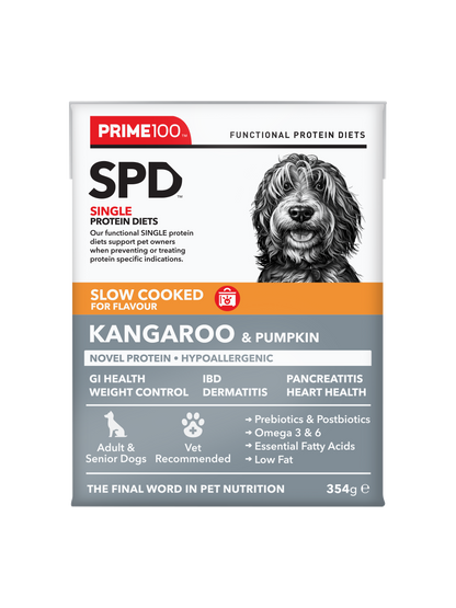 Prime100 – SPD Slow Cooked Kangaroo & Pumpkin