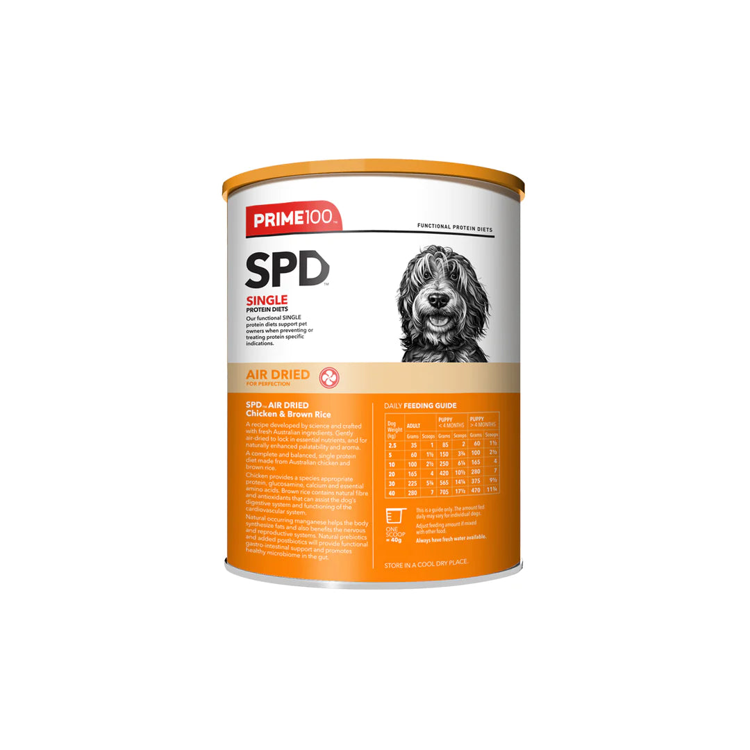 Prime100 – SPD Air Dried – Chicken & Brown Rice