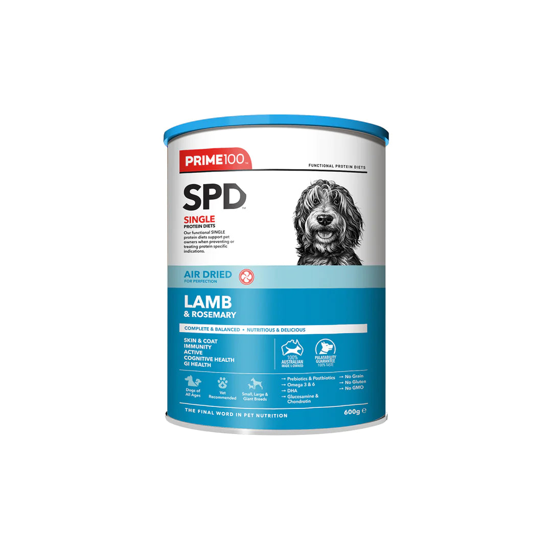 Prime100 – SPD Air Dried – Lamb & Rosemary