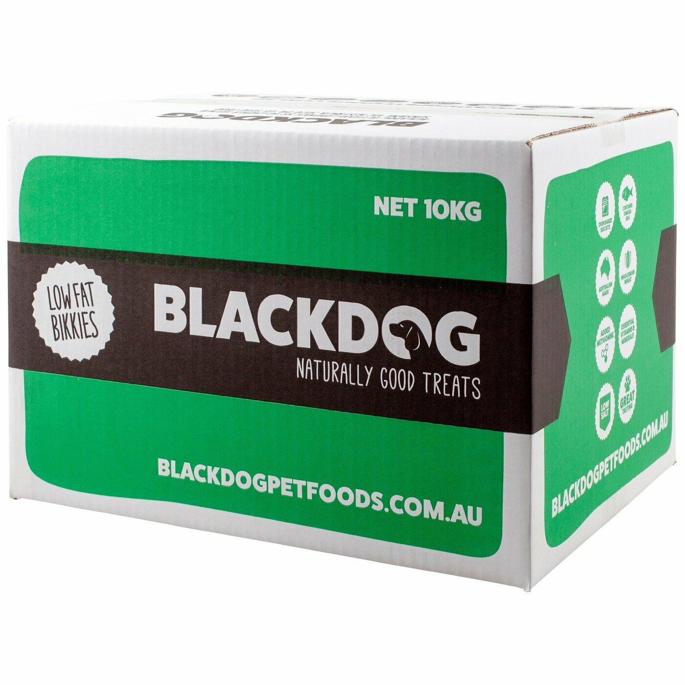 Black Dog – Oven Baked 4 x 2 Biscuits – 10kg Box