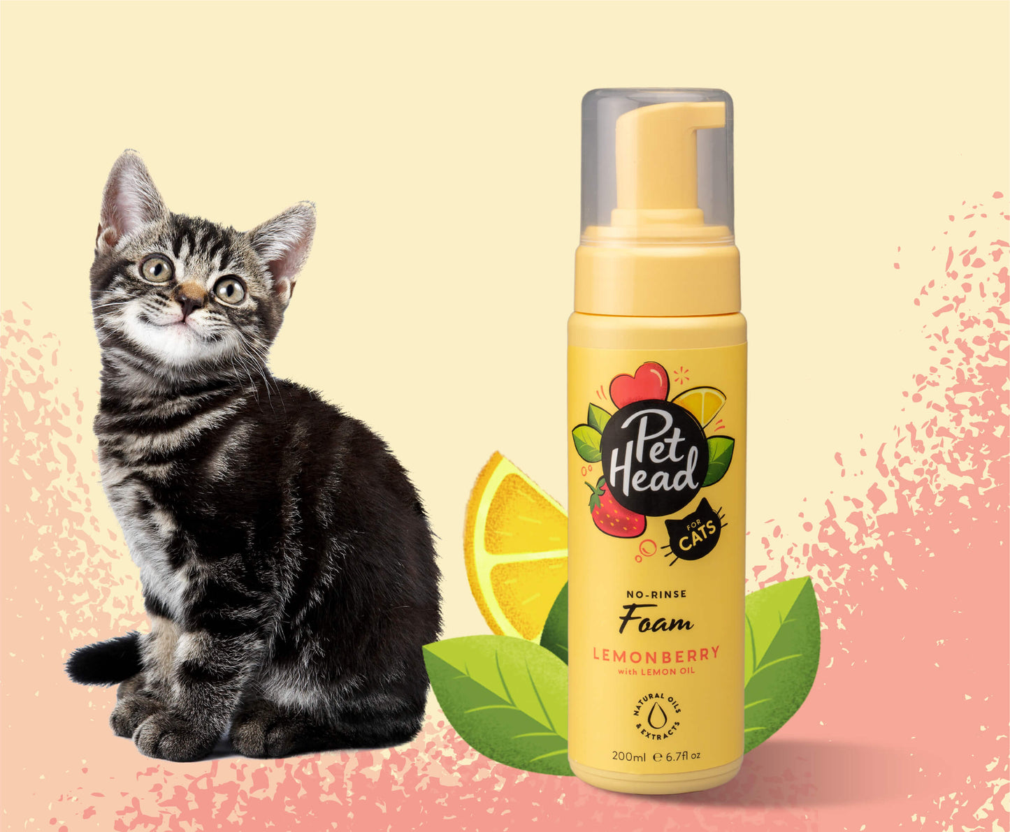 Pet Head - Felin' Good - No Rinse Foam - 200ml