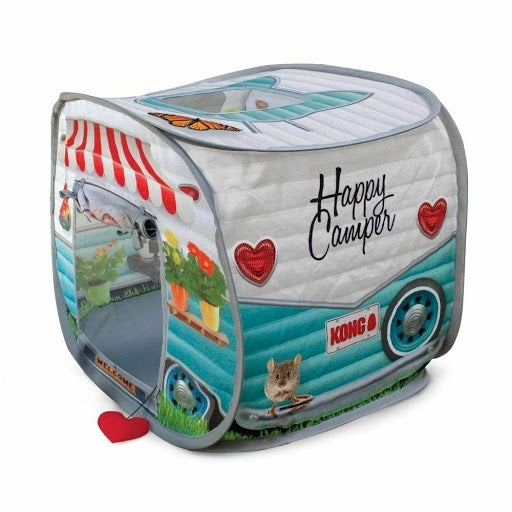 KONG Play Spaces Happy Camper Pop-Up Cat House