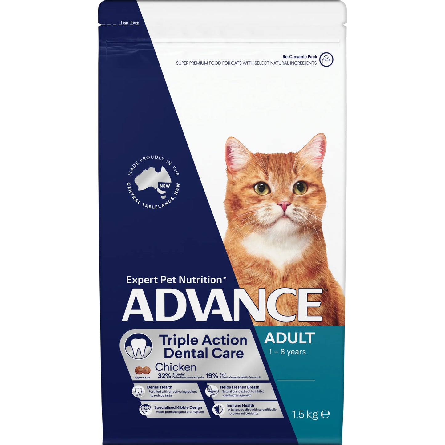 Advance – Adult Cat – Triple Action Dental