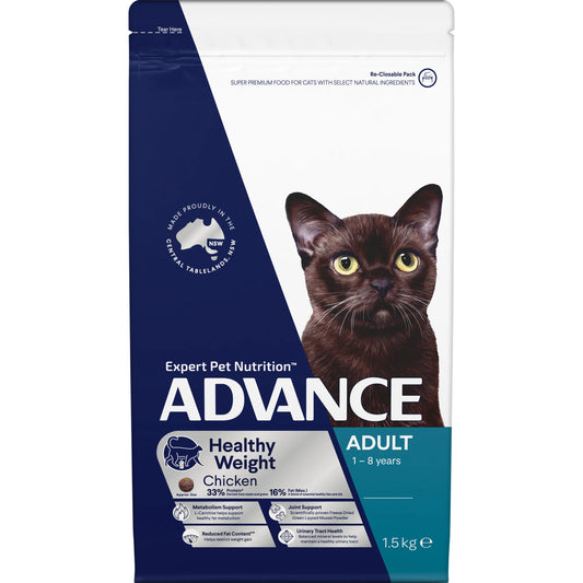 Advance – Adult Cat – Healthy Weight – Chicken - 1.5kg