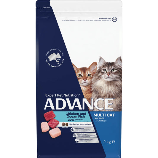 Advance – Adult Multi-Cat – Chicken & Ocean Fish