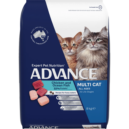 Advance – Adult Multi-Cat – Chicken & Ocean Fish