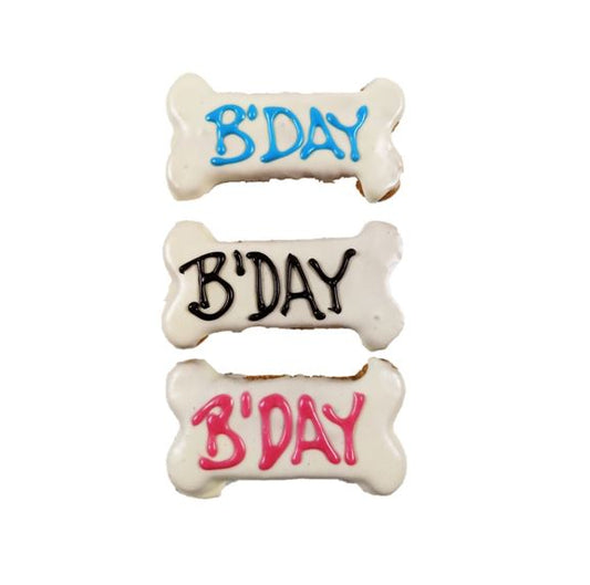 Huds and Toke – Small B’Day Bone Cookies - Box of 15