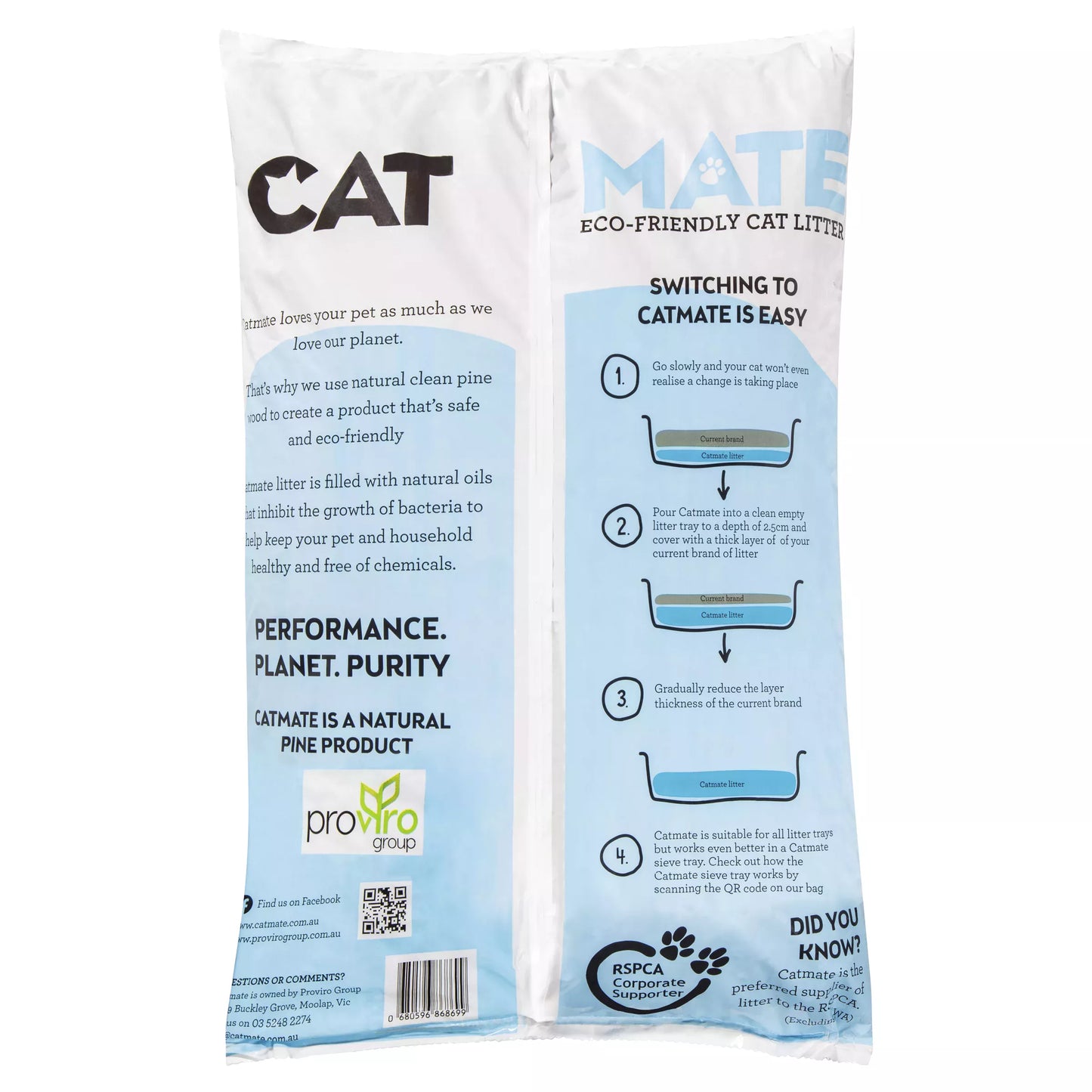 CatMate – Wood Pellet Cat Litter