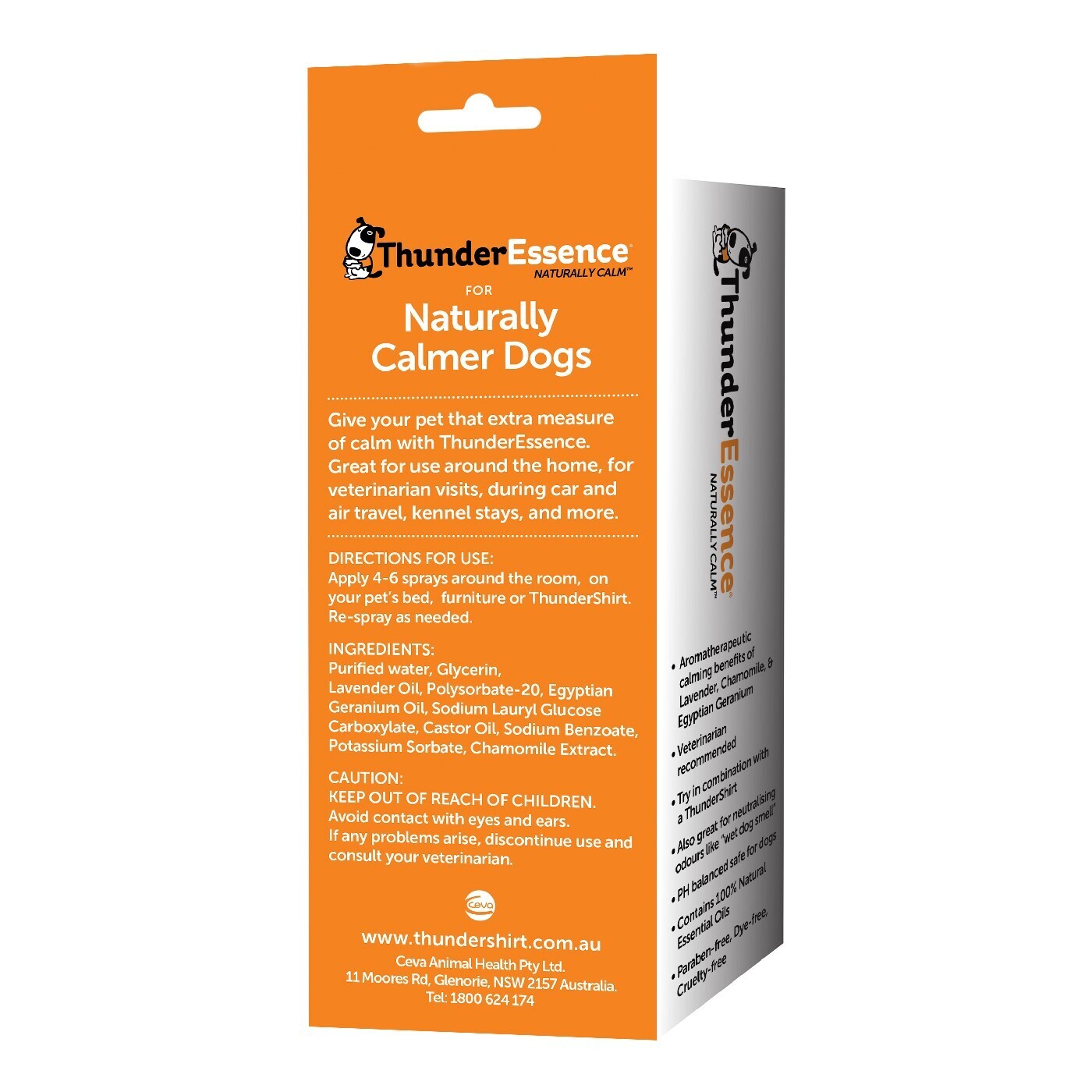 ThunderEssence Natural Spray for Canine Stress & Anxiety 118mL