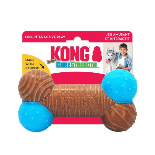 KONG CoreStrength Bamboo Bone Dog Chew Toy - Small