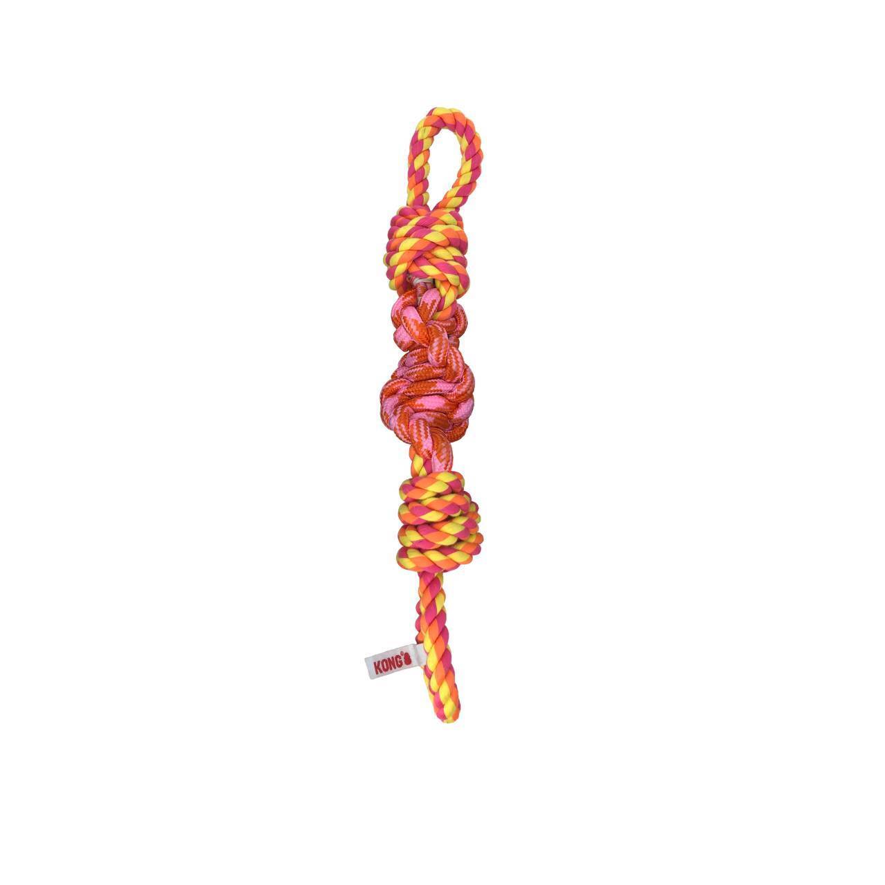 KONG Rope Bunji Tug Dog Toy in Assorted Colours Bulk