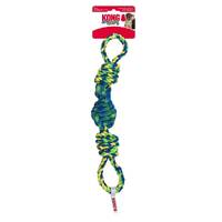 KONG Rope Bunji Tug Dog Toy in Assorted Colours Bulk