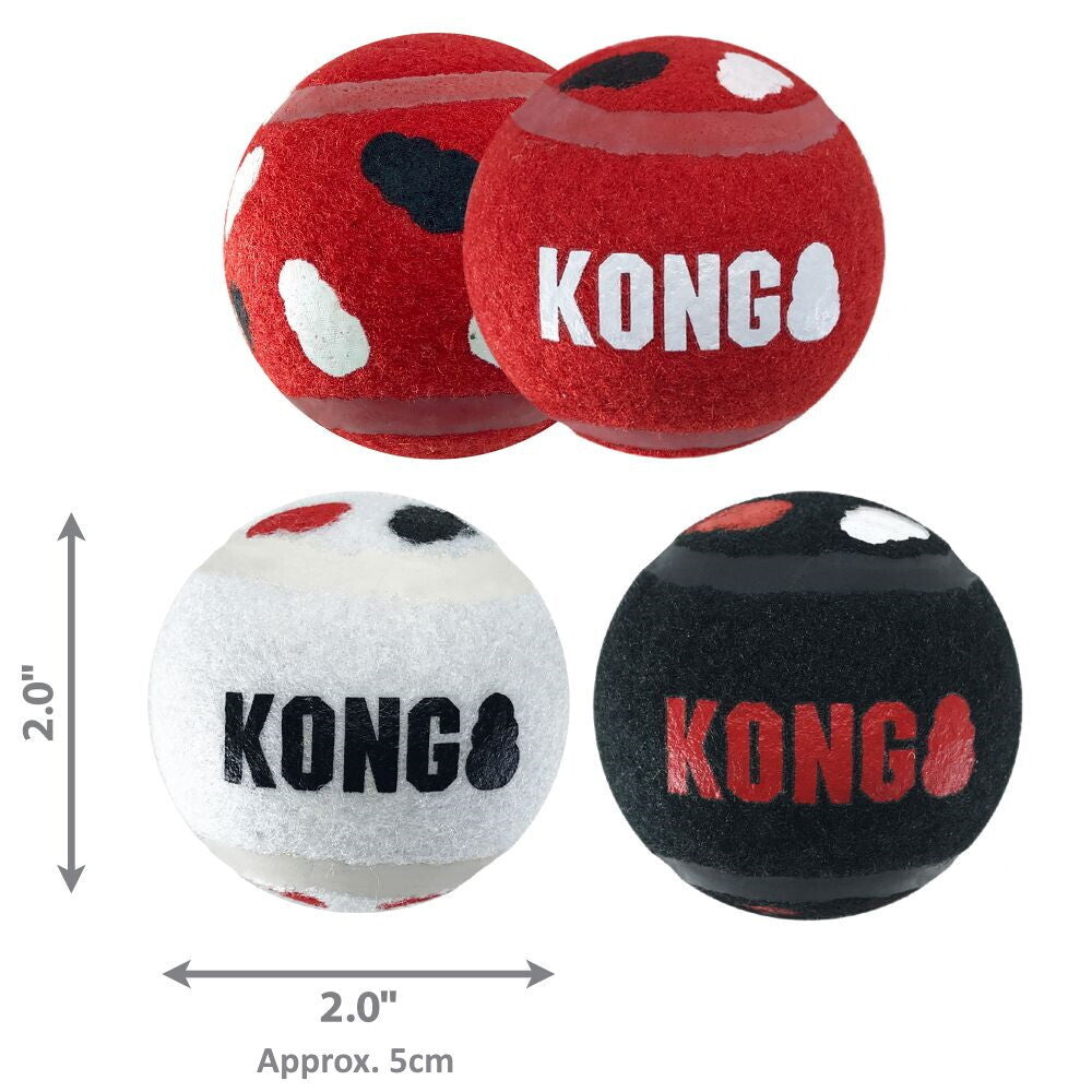 KONG Signature Sport Balls Fetch Dog Toys