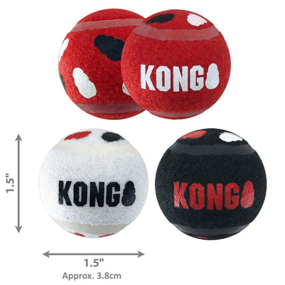 KONG Signature Sport Balls Fetch Dog Toys