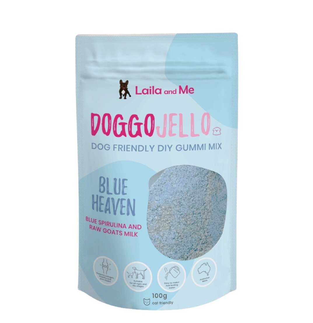 Laila & Me Doggojello- Blue Heaven 100g