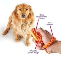 Brightkins Smarty Pooch Dog Training Clicker: Hot Dog