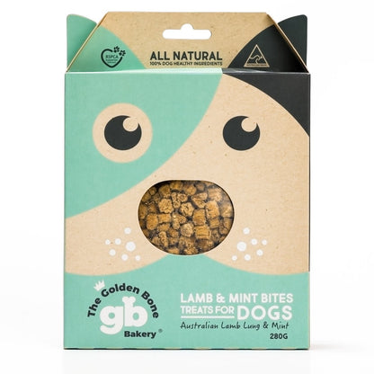 Golden Bone Bakery Lamb & Mint Bites Dog Training Treats 280g