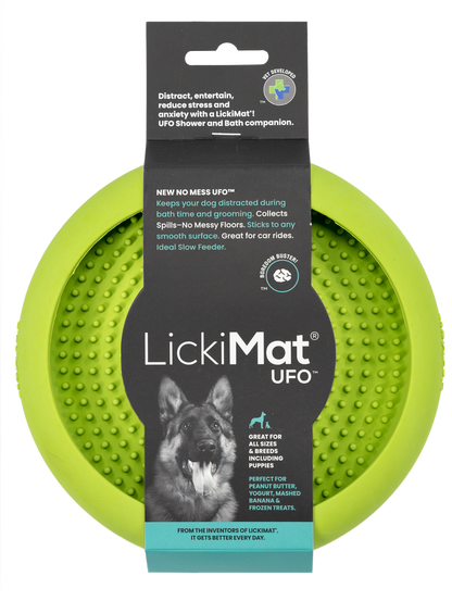 Lickimat UFO Slow Food Anti-Anxiety Licking Dog Bowl