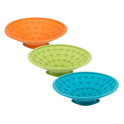 LickiMat Splash Wall & Floor Suction Slow Feeder Dog Bowl