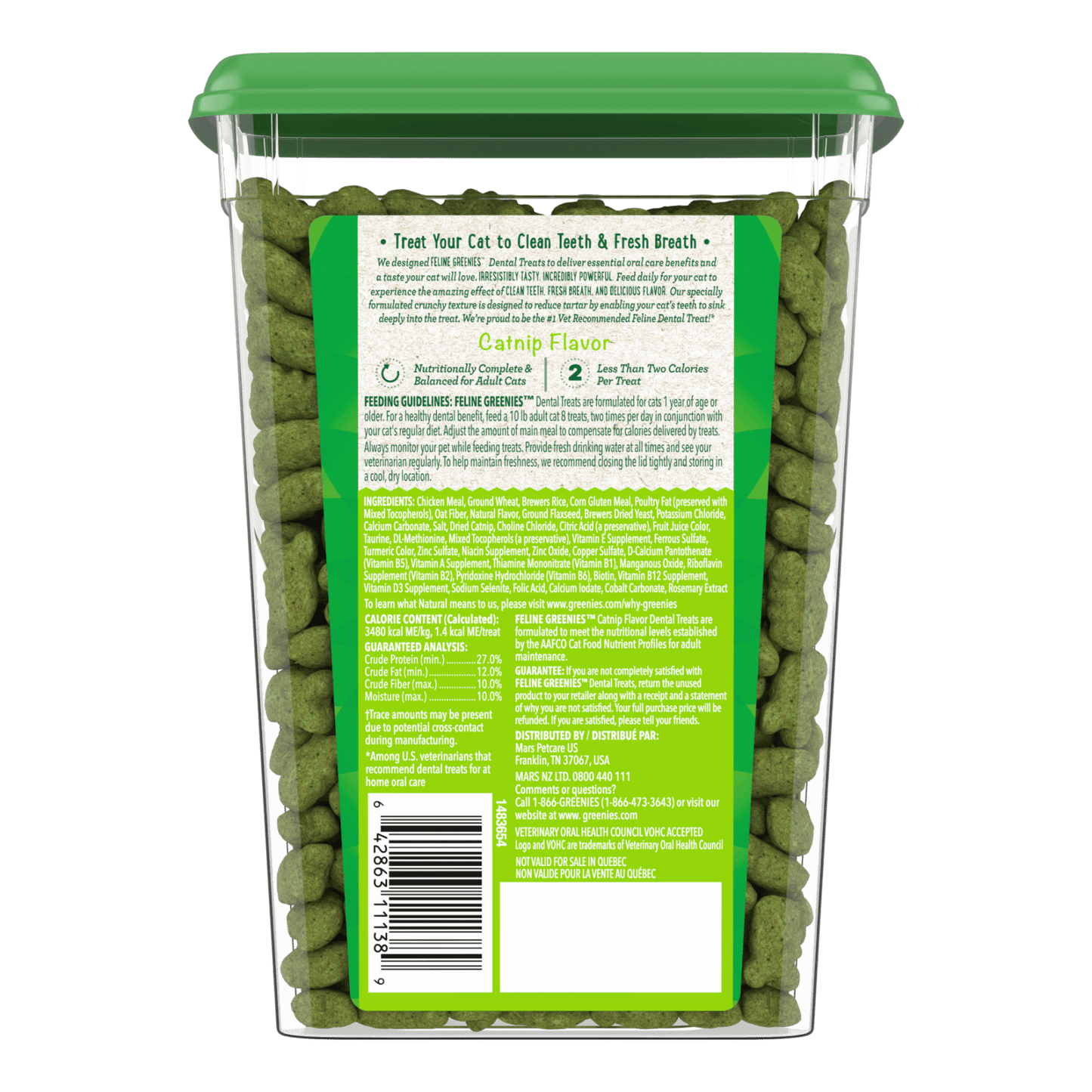 Greenies – Dental Cat Treats – Value Tub's