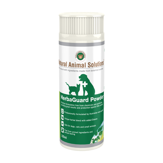 Natural Animal Solutions HerbaGuard Powder for Dogs & Cats - 225ml