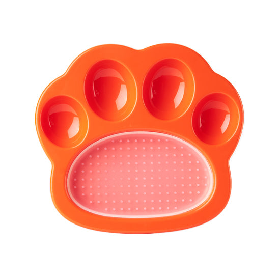 PAW 2-in-1 Slow Mini Slow Feeder & Lick Pad for Cats & Small Dogs