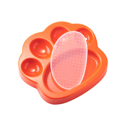 PAW 2-in-1 Slow Mini Slow Feeder & Lick Pad for Cats & Small Dogs