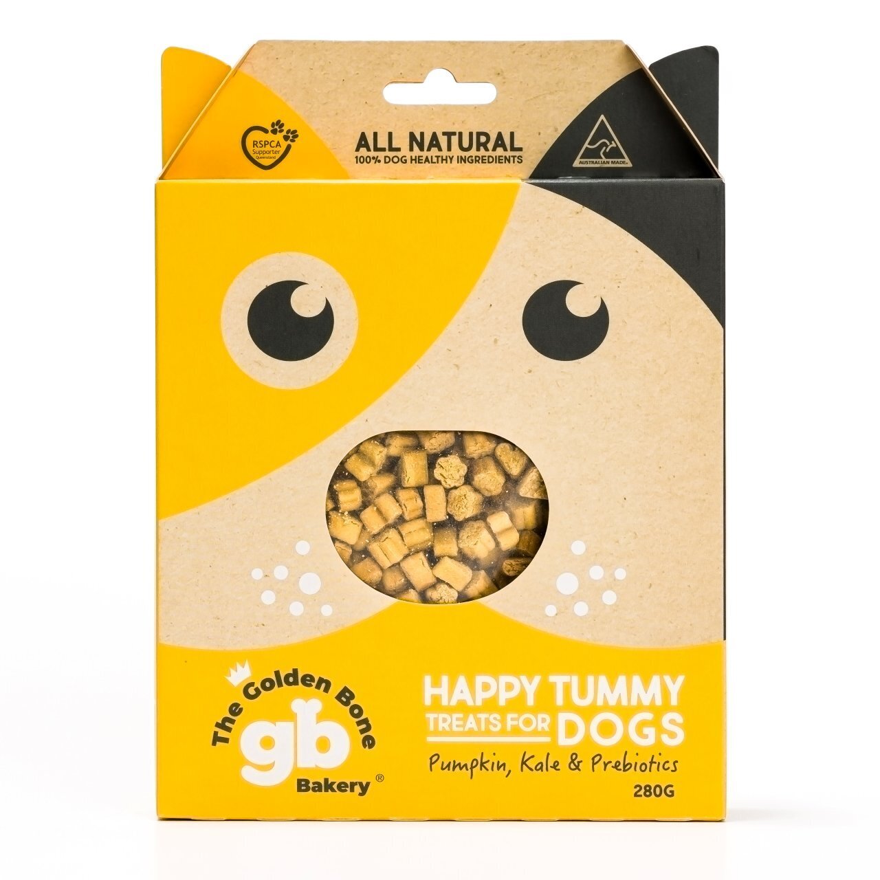 Golden Bone Bakery Happy Tummy Dog Training Treats with Pumpkin 280g