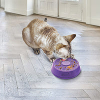 KONG Licks Spinz Spinning Food Bowl for Cats and Dogs