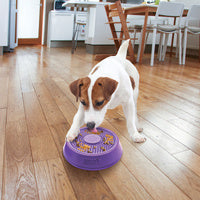 KONG Licks Spinz Spinning Food Bowl for Cats and Dogs