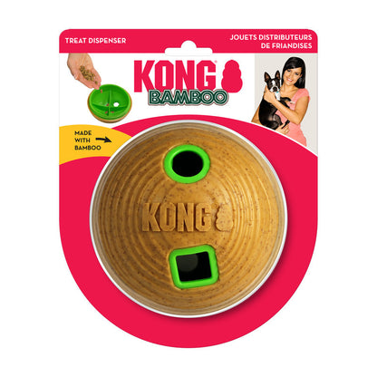 KONG Bamboo Feeder Treat Ball - Medium