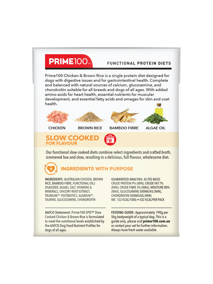 Prime100 – SPD Slow Cooked Chicken & Brown Rice