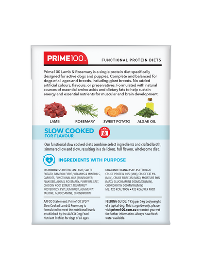 Prime100 – SPD Slow Cooked Lamb & Rosemary