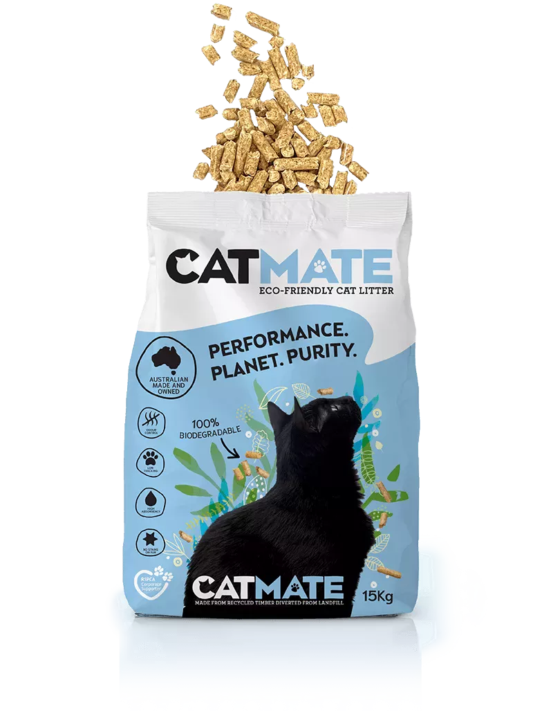 CatMate – Wood Pellet Cat Litter