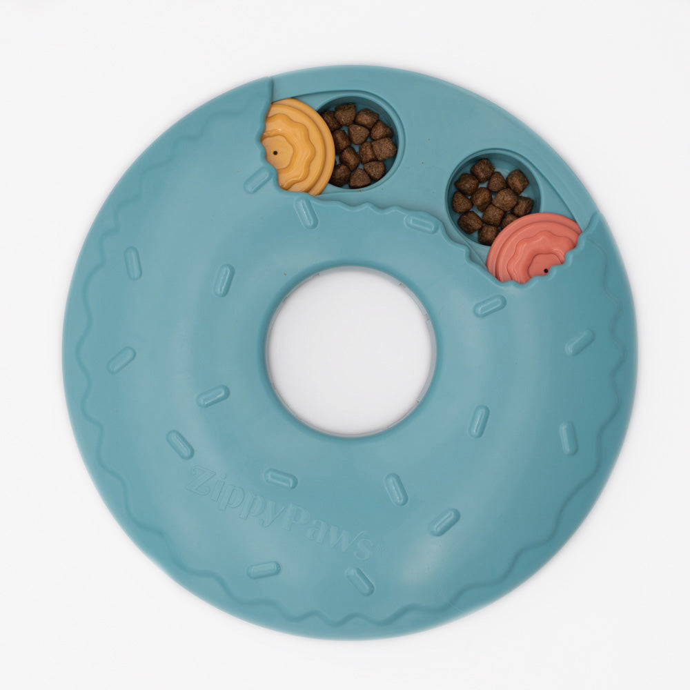 Zippy Paws SmartyPaws Puzzler Interactive Dog Toy - Donut Slider