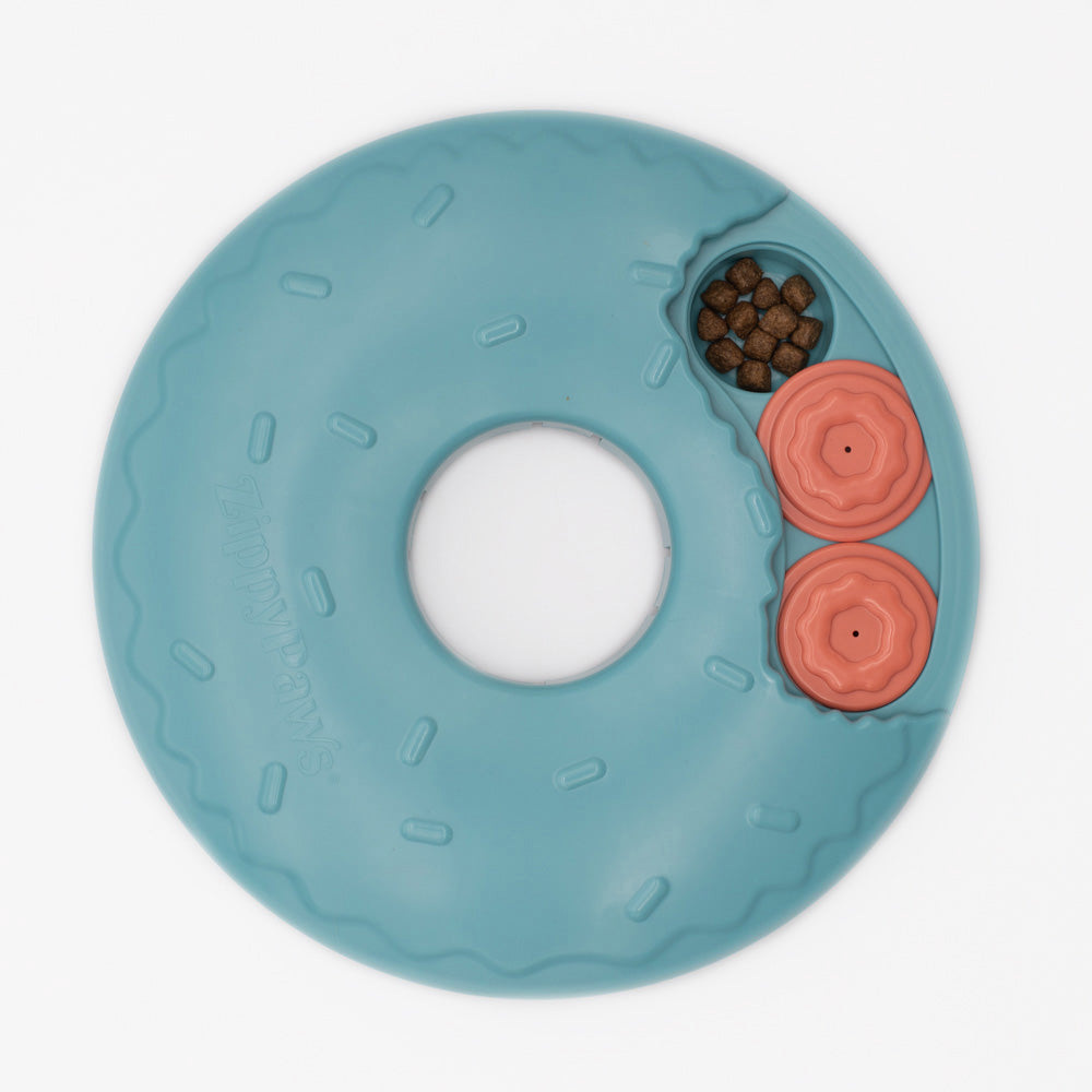 Zippy Paws SmartyPaws Puzzler Interactive Dog Toy - Donut Slider