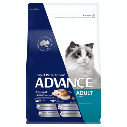 Advance – Adult Cat – Chicken & Salmon with Rice -6kg