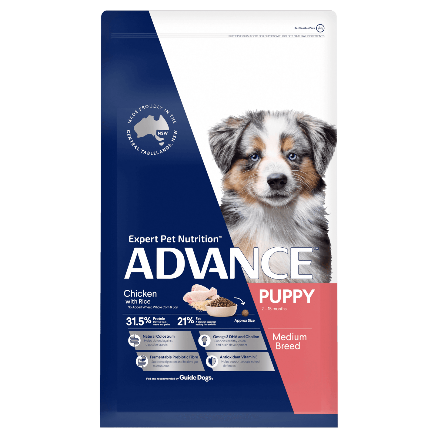 Advance – Puppy – Medium Breed – Chicken