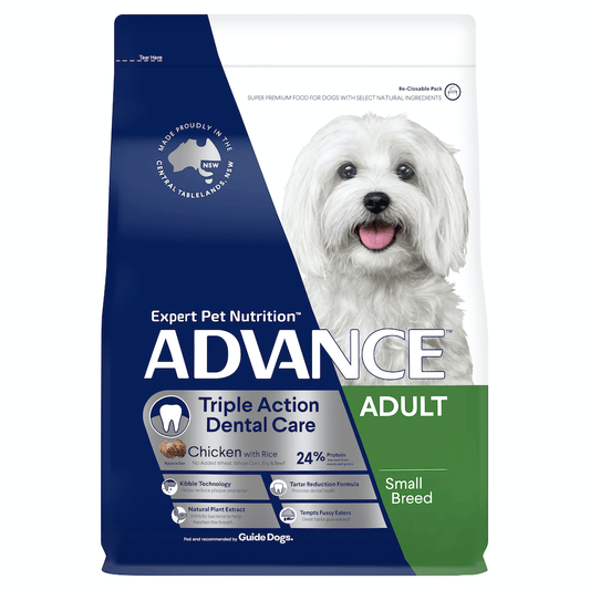 Advance – Adult Dog – Small Breed – Triple Action Dental Care - 2.5kg